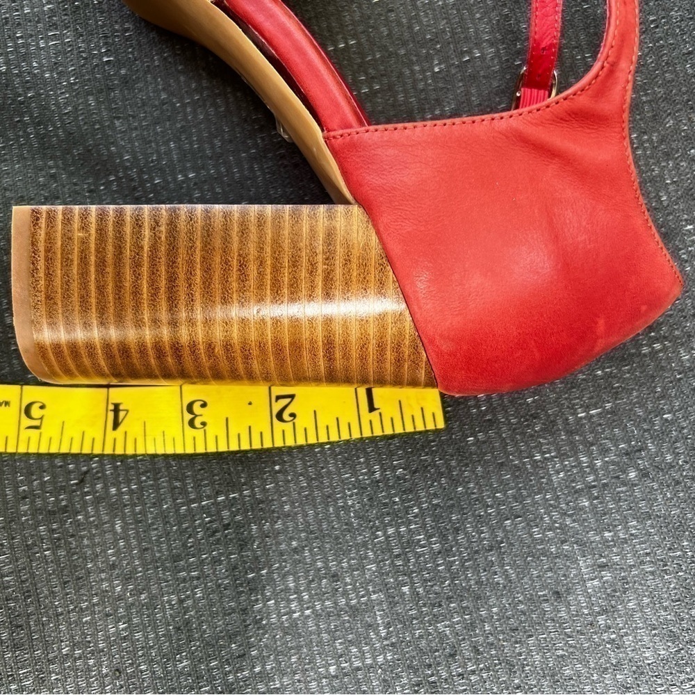 โถ๏ธ Jeffrey Campbellโ๏ธ Star Man Pump Size 10 Red - Picture 10 of 17